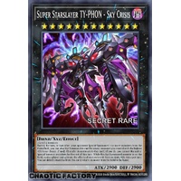 RA04-EN072 Super Starslayer TY-PHON - Sky Crisis Secret Rare 1st Edition NM