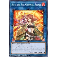 RA04-EN074 Hiita the Fire Charmer, Ablaze Collector's Rare 1st Edition NM