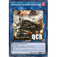 RA04-EN077 Amphibious Swarmship Amblowhale Quarter Century Secret Rare 1st Edition NM