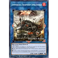 RA04-EN077 Amphibious Swarmship Amblowhale Secret Rare 1st Edition NM