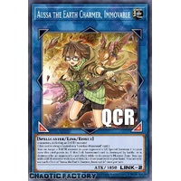 RA04-EN078 Aussa the Earth Charmer, Immovable Quarter Century Secret Rare 1st Edition NM