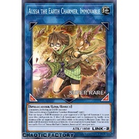 RA04-EN078 Aussa the Earth Charmer, Immovable Super Rare 1st Edition NM