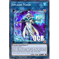 RA04-EN080 Splash Mage Quarter Century Secret Rare 1st Edition NM