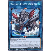 RA04-EN082 Worldsea Dragon Zealantis Ultra Rare 1st Edition NM