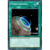 RA04-EN084 Terraforming Secret Rare 1st Edition NM