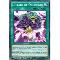RA04-EN085 Lullaby of Obedience Collector's Rare 1st Edition NM