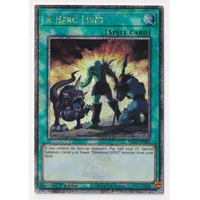 RA04-EN087 A Hero Lives Quarter Century Secret Rare 1st Edition NM