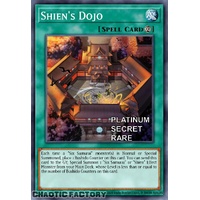 RA04-EN088 Shien's Dojo Platinum Secret Rare 1st Edition NM