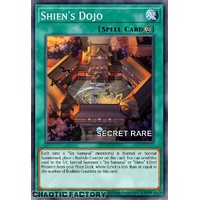 RA04-EN088 Shien's Dojo Secret Rare 1st Edition NM