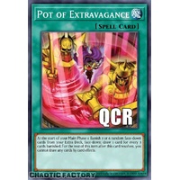 RA04-EN093 Pot of Extravagance ALT ART QCR ONLY Quarter Century Secret Rare 1st Edition NM