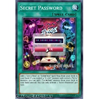RA04-EN095 Secret Password Super Rare 1st Edition NM