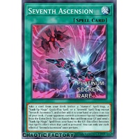 RA04-EN098 Seventh Ascension Platinum Secret Rare 1st Edition NM