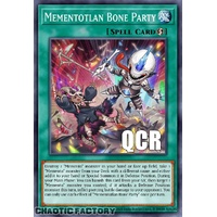 RA04-EN099 Mementotlan Bone Party Quarter Century Secret Rare 1st Edition NM