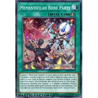 RA04-EN099 Mementotlan Bone Party Ultra Rare 1st Edition NM