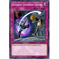 RA04-EN101 Different Dimension Ground Ultimate Rare 1st Edition NM