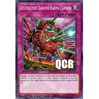 RA04-EN103 Destructive Daruma Karma Cannon Quarter Century Secret Rare 1st Edition NM