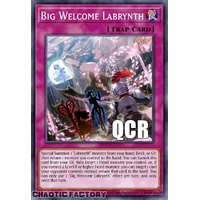 RA04-EN104 Big Welcome Labrynth Quarter Century Secret Rare 1st Edition NM
