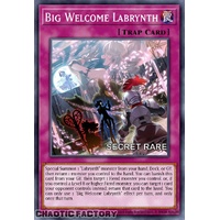 RA04-EN104 Big Welcome Labrynth Secret Rare 1st Edition NM