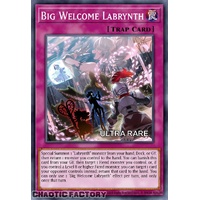 RA04-EN104 Big Welcome Labrynth Ultra Rare 1st Edition NM