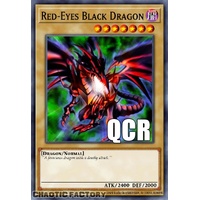 RA04-EN109 Red-Eyes Black Dragon SD1 ART Quarter Century Secret Rare 1st Edition NM