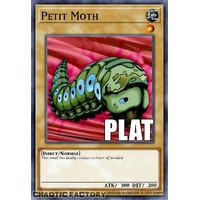 RA04-EN111 Petit Moth Platinum Secret Rare 1st Edition NM