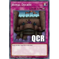 RA04-EN113 Royal Decree Quarter Century Secret Rare 1st Edition NM