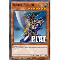 RA04-EN115 Buster Blader Platinum Secret Rare 1st Edition NM