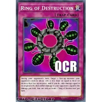 RA04-EN119 Ring of Destruction Quarter Century Secret Rare 1st Edition NM