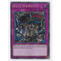 RA04-EN120 Royal Oppression Quarter Century Secret Rare 1st Edition NM