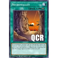 RA04-EN122 Necrovalley Quarter Century Secret Rare 1st Edition NM