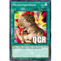 RA04-EN123 Metamorphosis Quarter Century Secret Rare 1st Edition NM
