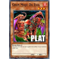 RA04-EN124 Gren Maju Da Eiza Platinum Secret Rare 1st Edition NM