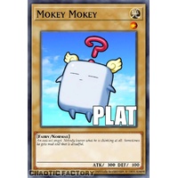 RA04-EN126 Mokey Mokey Platinum Secret Rare 1st Edition NM