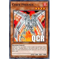 RA04-EN129 Cyber Phoenix Quarter Century Secret Rare 1st Edition NM
