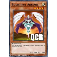 RA04-EN130 Bountiful Artemis Quarter Century Secret Rare 1st Edition NM