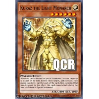 RA04-EN133 Kuraz the Light Monarch Quarter Century Secret Rare 1st Edition NM