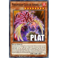 RA04-EN136 Phoenixian Cluster Amaryllis Platinum Secret Rare 1st Edition NM