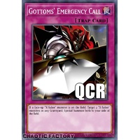 RA04-EN138 Gottoms' Emergency Call Quarter Century Secret Rare 1st Edition NM