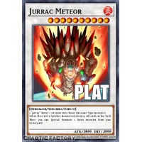 RA04-EN139 Jurrac Meteor Platinum Secret Rare 1st Edition NM