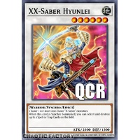 RA04-EN140 XX-Saber Hyunlei Quarter Century Secret Rare 1st Edition NM