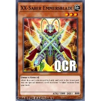 RA04-EN141 XX-Saber Emmersblade Quarter Century Secret Rare 1st Edition NM