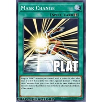 RA04-EN142 Mask Change Platinum Secret Rare 1st Edition NM