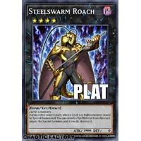 RA04-EN151 Steelswarm Roach Platinum Secret Rare 1st Edition NM