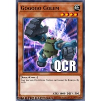 RA04-EN152 Gogogo Golem Quarter Century Secret Rare 1st Edition NM