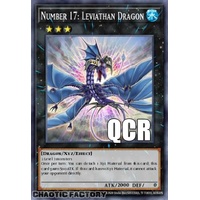 RA04-EN154 Number 17: Leviathan Dragon Quarter Century Secret Rare 1st Edition NM