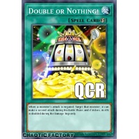 RA04-EN156 Double or Nothing! Quarter Century Secret Rare 1st Edition NM