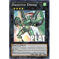 RA04-EN163 Daigusto Emeral Platinum Secret Rare 1st Edition NM