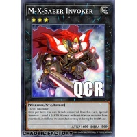 RA04-EN169 M-X-Saber Invoker Quarter Century Secret Rare 1st Edition NM