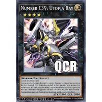RA04-EN174 Number C39: Utopia Ray Quarter Century Secret Rare 1st Edition NM