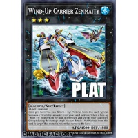 RA04-EN175 Wind-Up Carrier Zenmaity Platinum Secret Rare 1st Edition NM